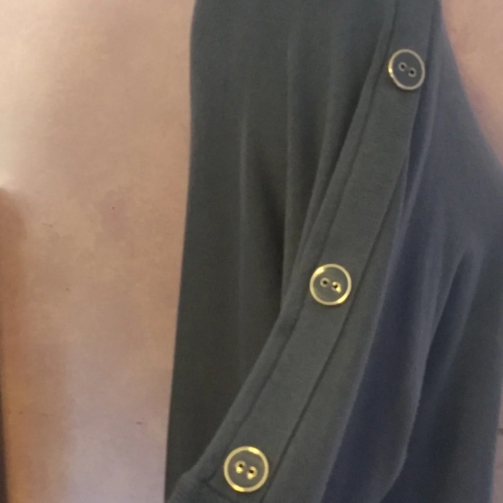 Melissa Paige Steel Blue Long Sleeve Knit - Picture 4 of 4